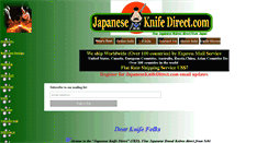 Desktop Screenshot of japaneseknifedirect.com